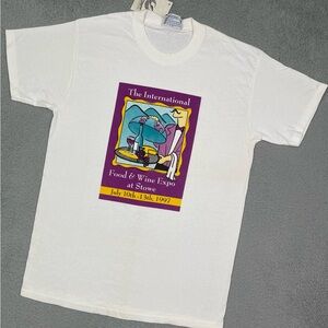 Vintage 1997 food & wine expo T-shirt